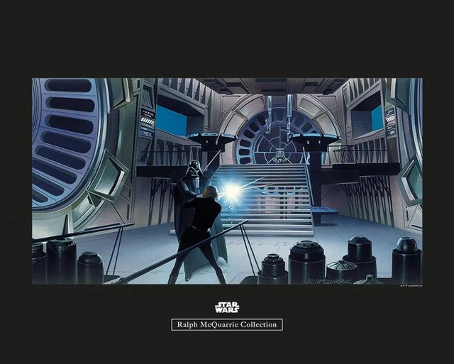Komar Wandbild Star Wars Throne, Paper Poster, Multicolor, Breite: 50 cm, Höhe: 40 cm - Bild 1