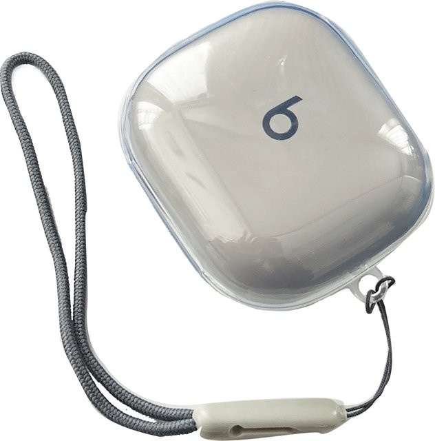 Schutzhülle für Beats Powerbeats Pro 2 Kopfhörer, transparent, abnehmbar, aus hochwertigem TPU Softshell - Bild 1