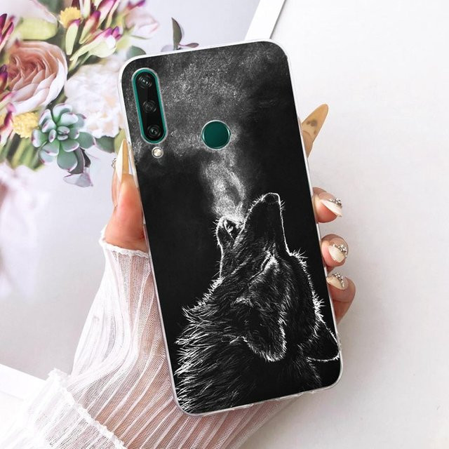 Transparente Silikon Handyhülle mit Blumen, Schmetterlingen und Schleifen für Huawei Y6, Y6P, Y6s 2019 und Y6 Pro - Bild 1