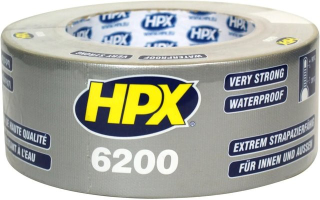 HPX Panzerband Textilband in Silber, Breite: 50 mm, Länge: 25 m - Bild 1