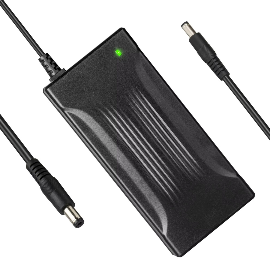 Xietongpo Lithium-Batterie-Ladegerät 54,6V 4A für 13S 48V E-Bike und Elektroroller, Smart CC CV Schnellladung mit Auto-Stop und Mehrfachschutz, Schwarz - Bild 6
