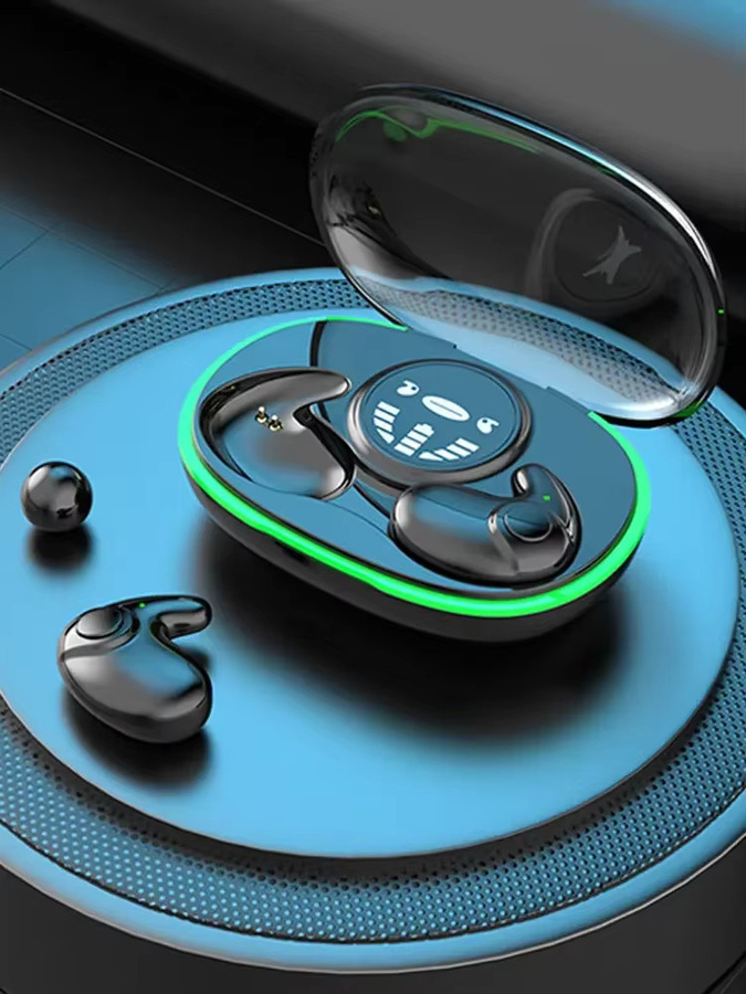 VIKEFON TWS Bluetooth 5.3 Kabellose Kopfhörer mit Geräuschunterdrückung und IPX5 Wasserdichtigkeit für Sport und Schlaf in Schwarz oder Weiß - Bild 7