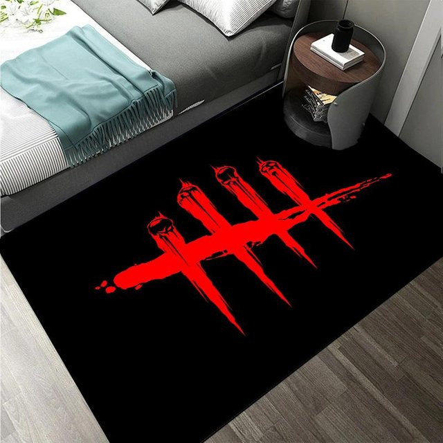 ChenYing01 Dead by Daylight Survival-Horror Spielmatte aus Polyester, Schwarz, B/T: 60 x 40 cm - Bild 1