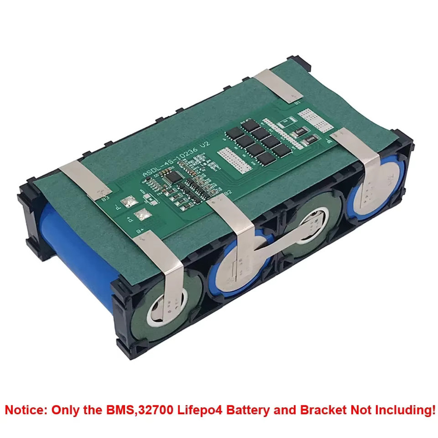 Turmera 4S 40A Balance BMS geschützte Platine für 12,8 V 14,4 V LiFePO4-Akkus (18650, 26650, 32700, 33140) in Grün - Bild 2