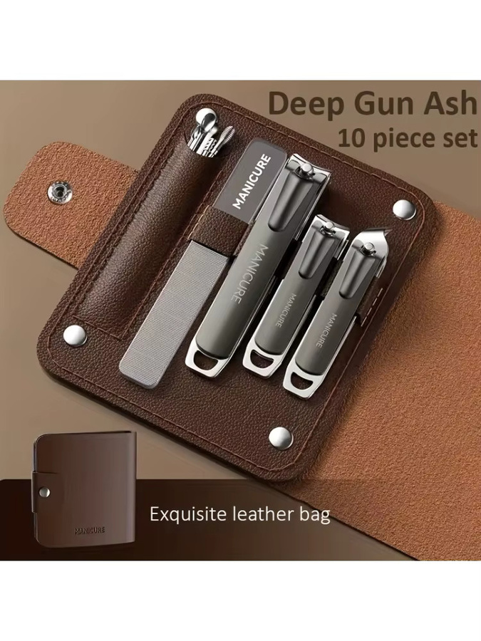 Ouriner Nagelknipser-Set, 10-teilig, Edelstahl, Unisex - Bild 4