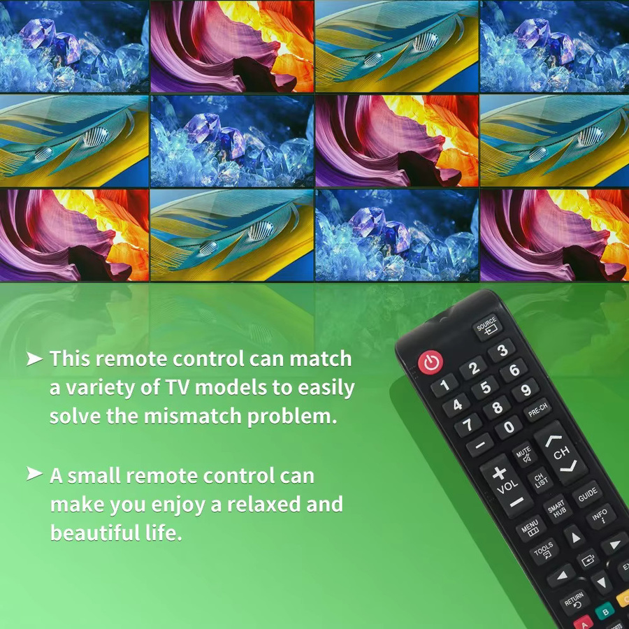 Samsung BN59-01199F Universalfernbedienung für Smart TV in Schwarz - Bild 2