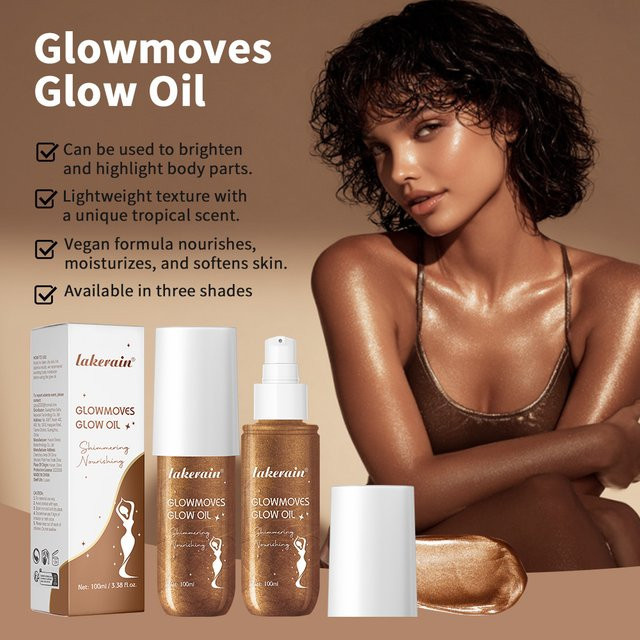 Lakerain Glowmotions Körperöl, 100 ml, Unisex - Bild 1