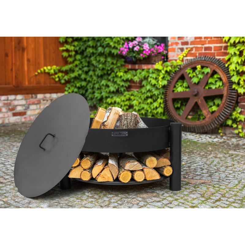 CookKing Feuerschalendeckel Schwarz Ø 82 cm - Bild 3