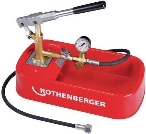 Rothenberger Prüfpumpe RP30 manuell in Rot - Bild 1