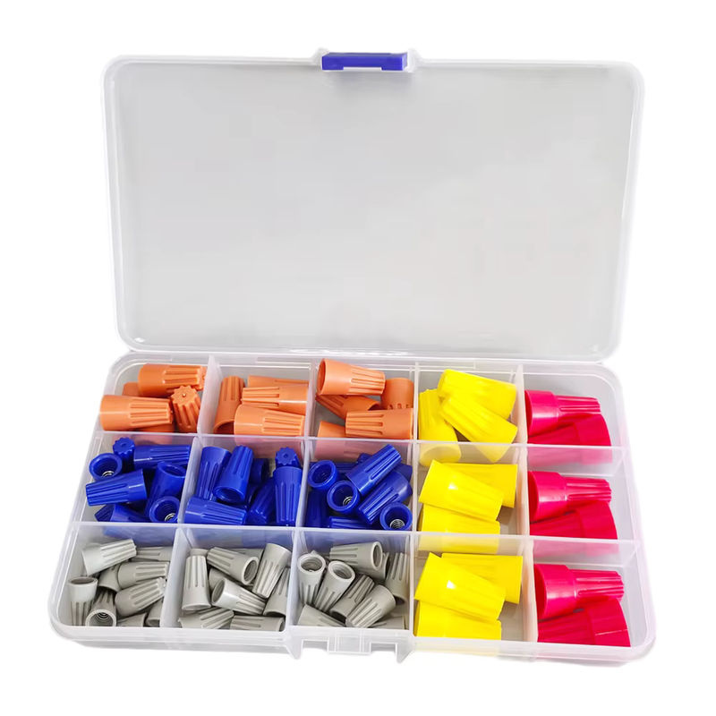 90-teiliges Drahtverbinder-Set von ZSDZFYLLK mit Drehschraubverschluss und Schnellverbinder für elektrische Kabelklemmen in Multicolor - Bild 6