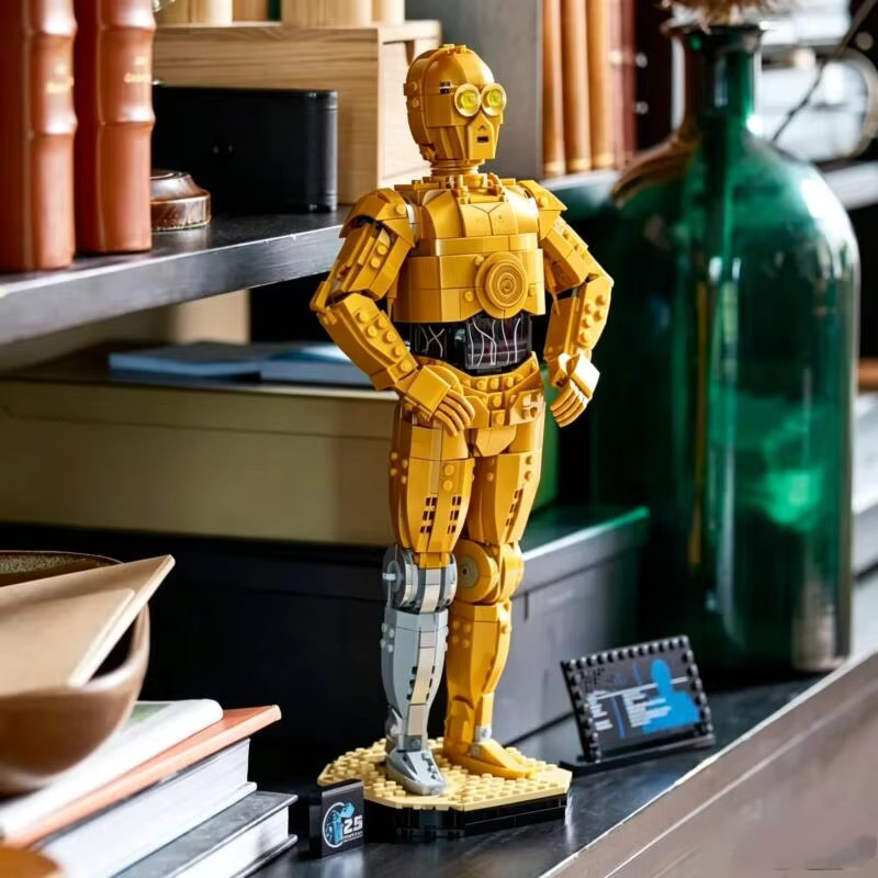 Potdemiel Star Wars 3PO Roboter, Baustein-Modell, 1.138 Teile, ab 14 Jahren - Bild 4