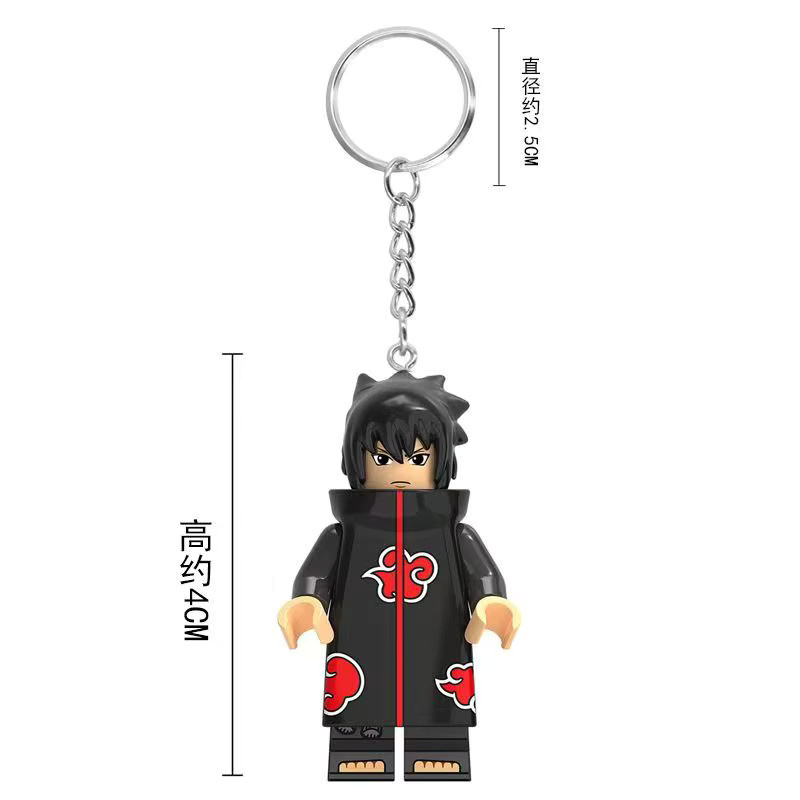 Bandai Naruto Schlüsselanhänger, 3D-Cartoon-Anime, Kunststoff - Bild 3