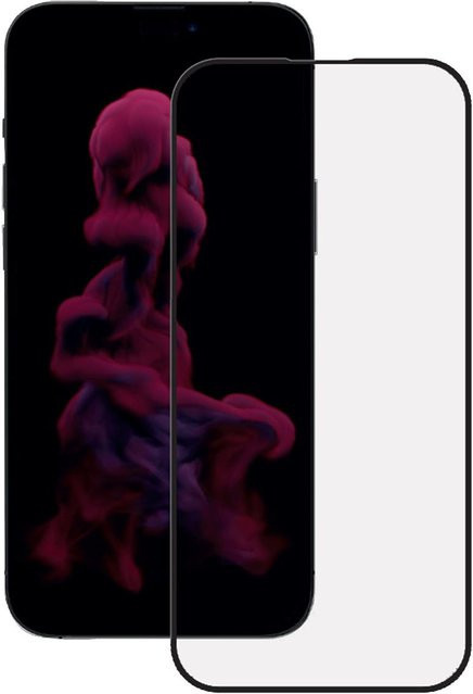 Vivanco Full Screen Displayschutzglas für iPhone 14 Pro, transparent - Bild 1