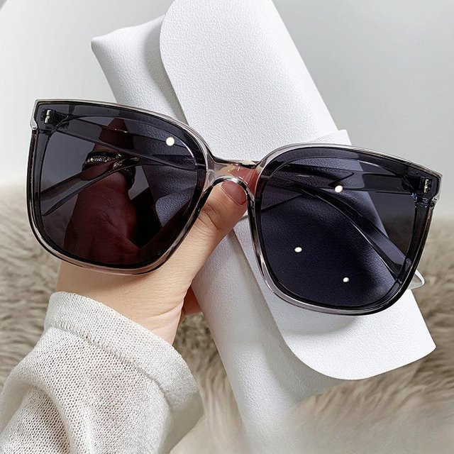 Dote Sonnenbrille, Vollrand, Square, Kunststoff, Schwarz, Unisex, polarisiert - Bild 1