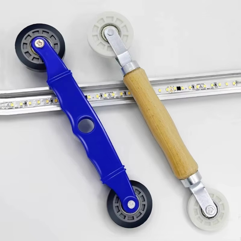 Khelse Silikon Band zur Fixierung von LED Streifen in Aluminium Profilen, Blau - Bild 3