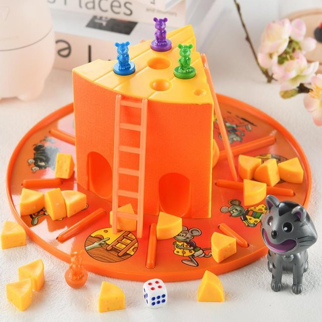 Katze und Maus Kuchen Käse Brettspiel, ab 4 Jahren, Unisex - Bild 1