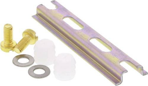 Wiska DIN Rail Kit COMBI 108 / 308 10060362 Tragschiene mit Langloch in Silber, Breite: 6,2 cm - Bild 1