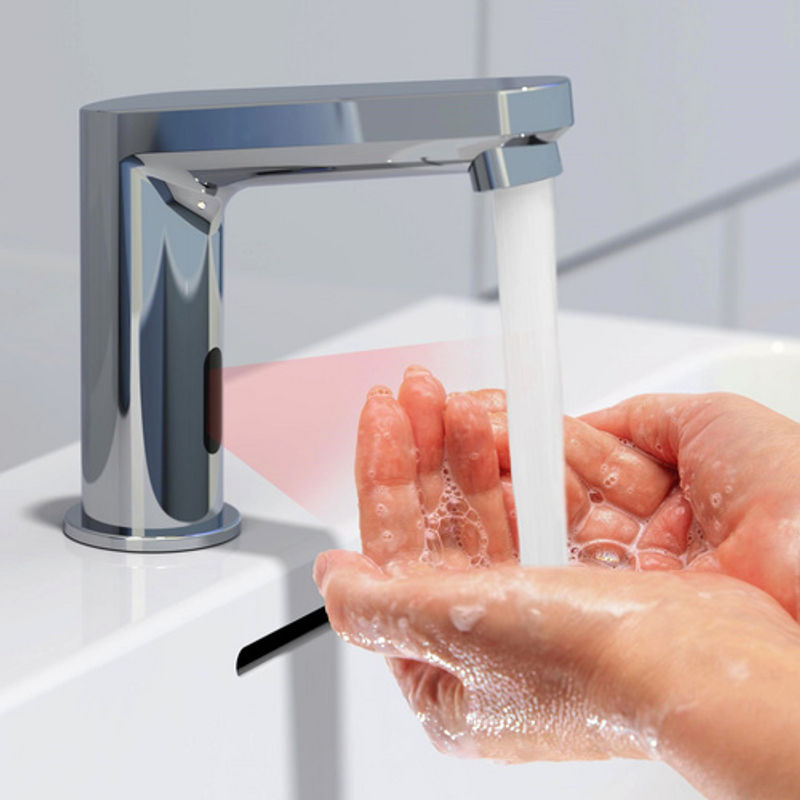 SCHÜTTE Waschtischarmatur VITAL mit Sensorbedienung, Chrom - Bild 4