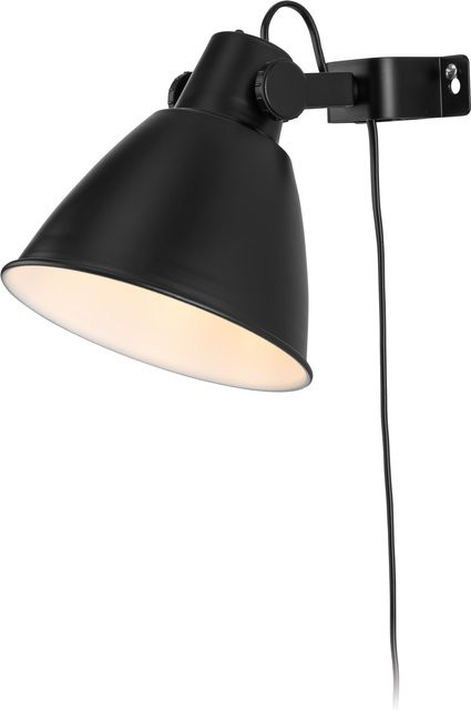 LIVARNO HOME Wandspot TEIWAZ 1-flammig aus Stahl in Schwarz mit LED-Filament-Leuchtmittel - Bild 1