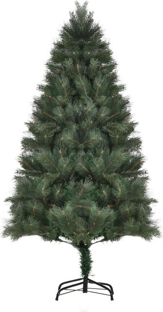 Furnicato Künstlicher Weihnachtsbaum Tanne in Grün, Durchmesser: 90 cm, Höhe: 180 cm - Bild 1