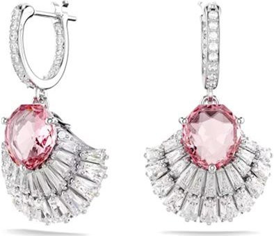 Swarovski Ohrringe, Zirkonia, Kristall, Weiß, Damen - Bild 1