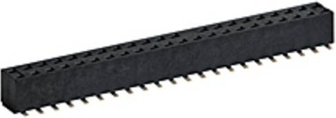 Molex Einbau-Buchsenleiste Standard Schwarz Gold 8-polig mit 2mm Rastermaß - Bild 1