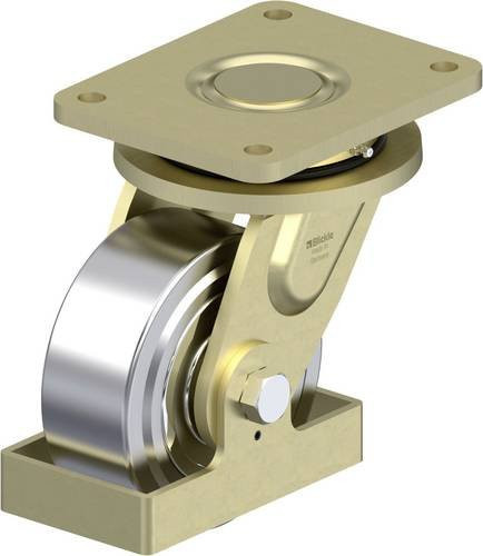 Blickle Schwerlast-Lenkrolle LS-SVS 150K-35-FS in Silber, Rad-Durchmesser: 150 mm, Tragfähigkeit: 3000 kg - Bild 1