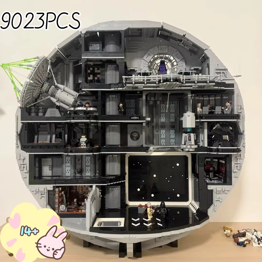 Hot Toys Space Entertainment, Baustein-Modellspielzeug, 9023 Teile, ab 14 Jahren - Bild 2