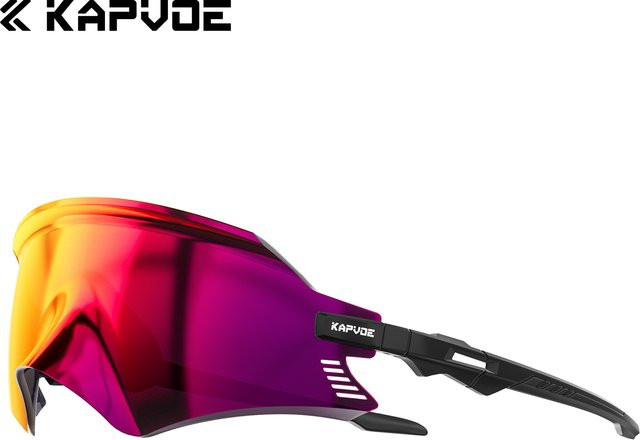 KAPVOE Sportsonnenbrille, Photochrome, Vollrand, Multicolor, Unisex - Bild 1