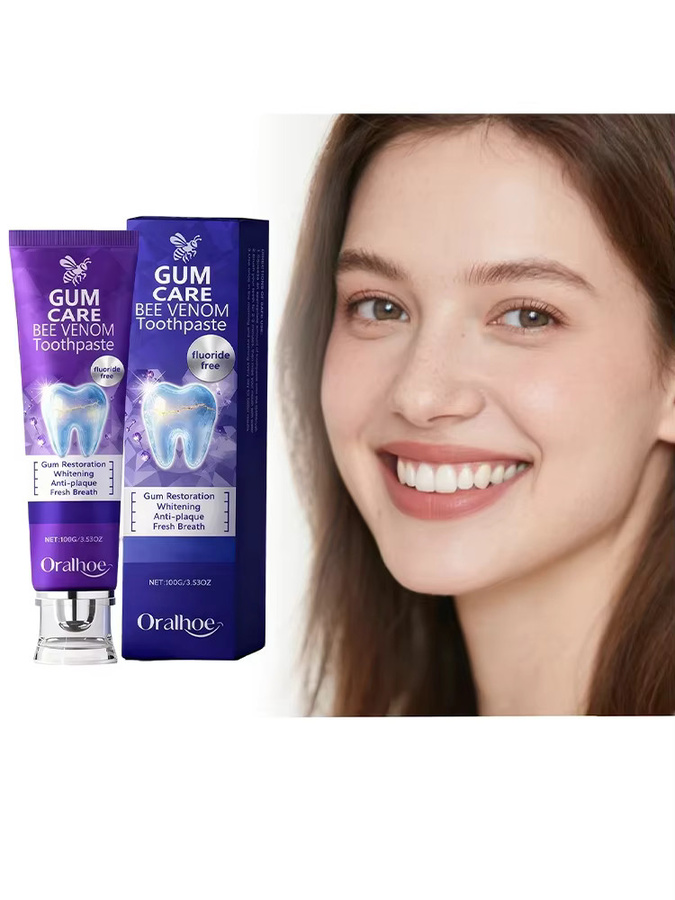 Oralhoe Zahnpasta für Zahnfleischreparatur und Zahnaufhellung, Unisex - Bild 6
