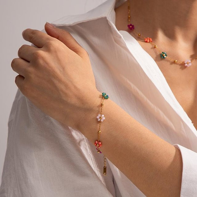 Lucky Star Jewelry Schmuck-Set, Edelstahl, Gold, Zirkonia, Damen - Bild 1