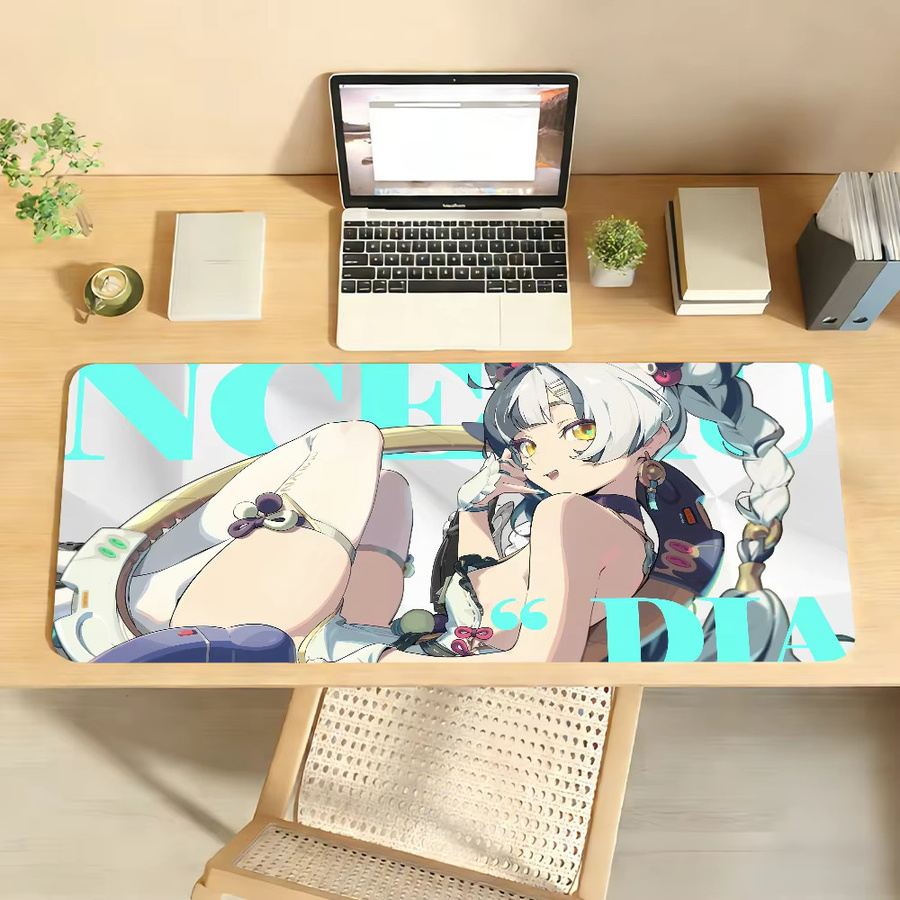 Zenless Zone Zero Dialyn Mauspad Multicolor rutschfeste Gamer Schreibtischunterlage für Laptop und Büro - Bild 3