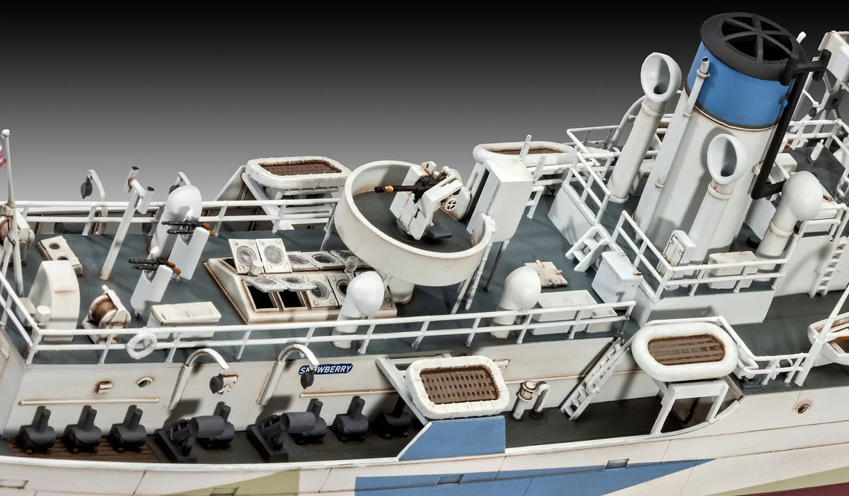 Revell Flower Class Corvette HMCS Snowberry, Modellbau, 1:144, ab 14 Jahre - Bild 4