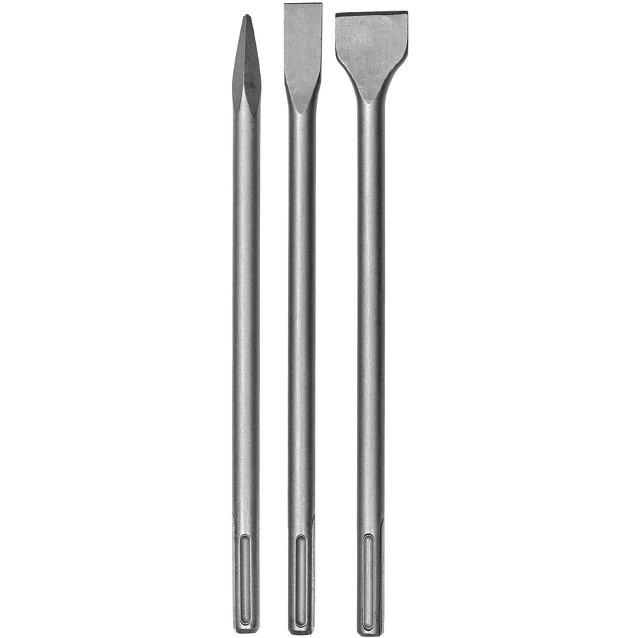 Einhell SDS-Max Meißel-Set, 3-teilig, silber, Länge: 40 cm - Bild 2