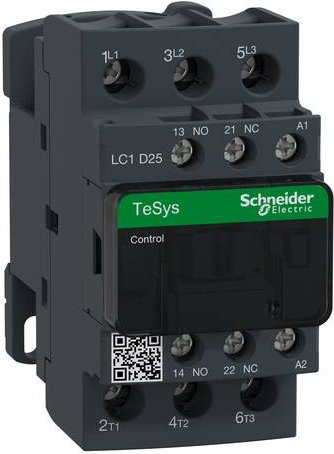 Schneider Electric LC1D25U7TQ Leistungsschütz grau - Bild 1