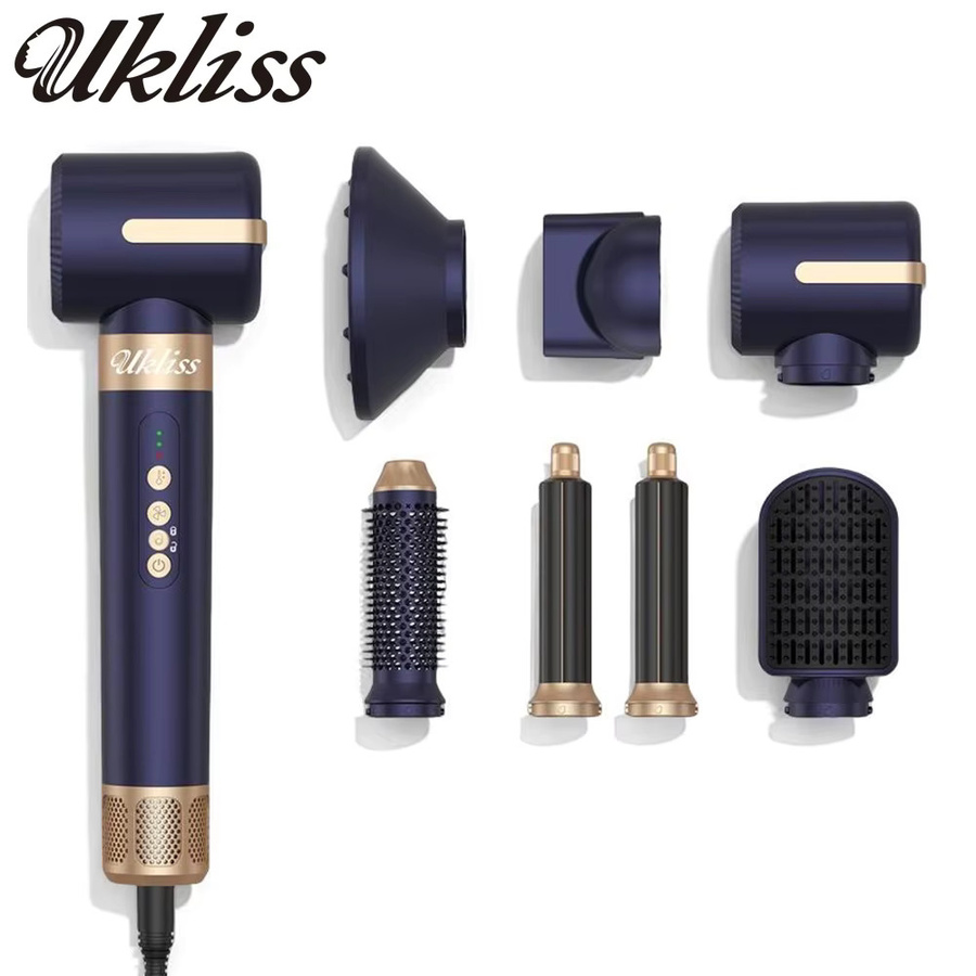 UKLISS Haartrocknerbürste 7 in 1 Air Styler Set, Damen - Bild 2