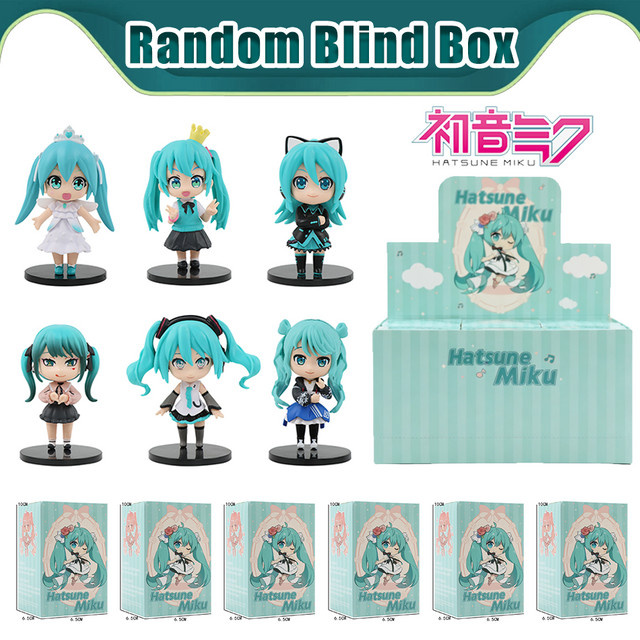 Bandai Hatsune Miku Q-Version Stehende Figur Blind Box Set, Katzenohren-Miku - Bild 1