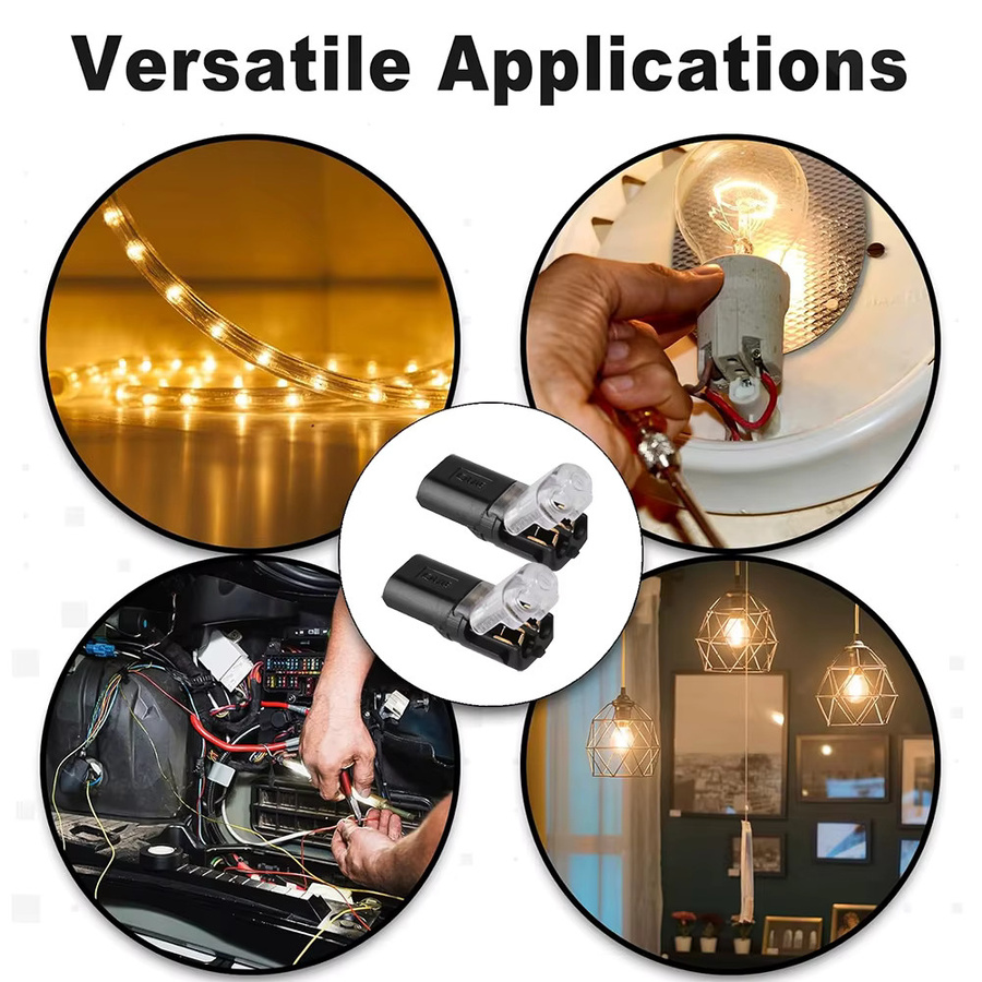 LOLGOOD 10er Set Wasserdichte 2Pin Schnellverbinder für Automotive Kabel und Drahtverbindungen - Bild 5