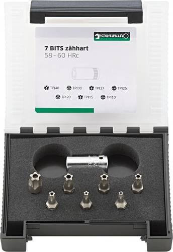 Stahlwille Bit-Set 1204/8N 5 Stern Bits in Silber - Bild 1