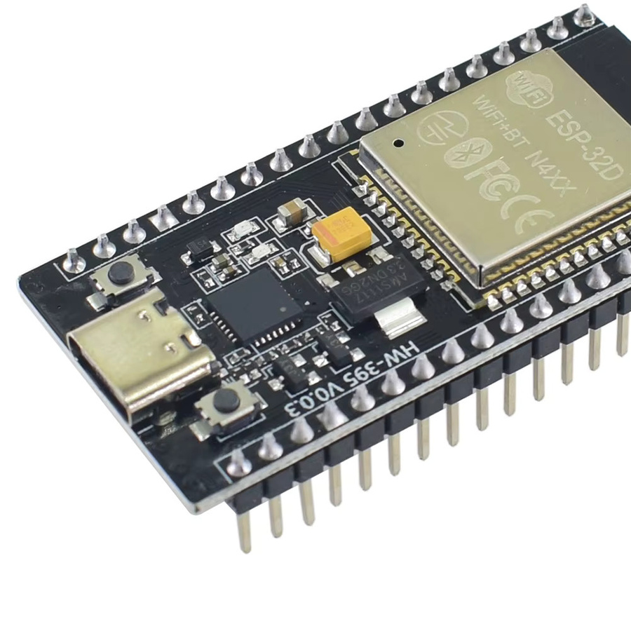 APWIKOGER ESP32 Entwicklungsboard mit WiFi und Bluetooth, CP2102 Modul für Smart Home und IoT, Schwarz - Bild 3