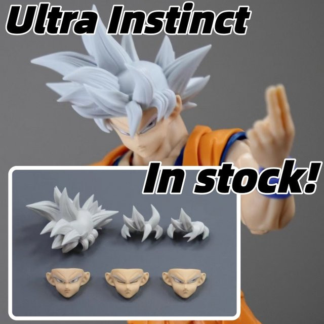 Bandai Dragon Ball SHF Son Goku Ultra Instinct Goku Zubehörpaket, 1/12 Maßstab, Zubehör - Bild 1