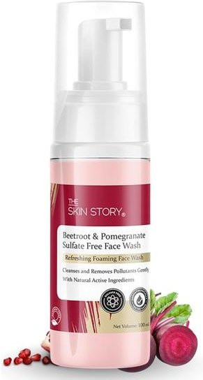 The Skin Story Rote Bete & Granatapfel Gesichtswaschgel, 50 ml, Alle Hauttypen - Bild 1