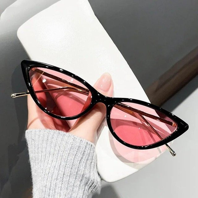 Dote Sonnenbrille Cat Eye, Vollrand, Kunststoff, Schwarz, Damen - Bild 1