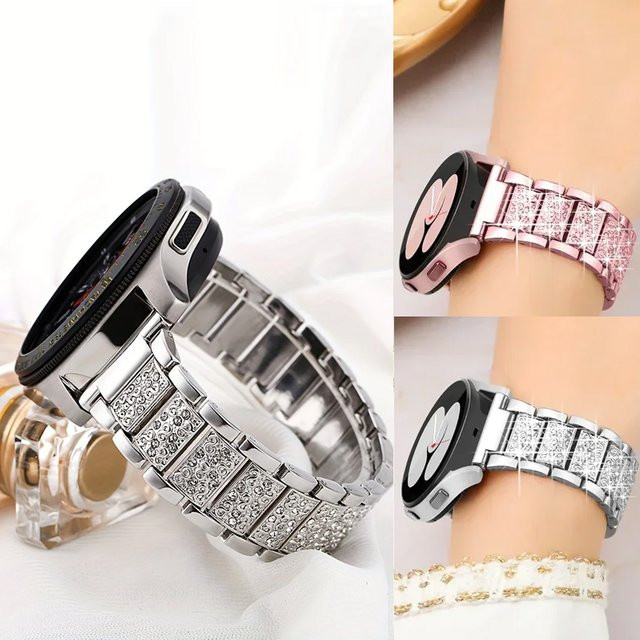 NEY Uhrenarmband Edelstahl, Diamant, Zirkonia, Roségold, Unisex - Bild 1