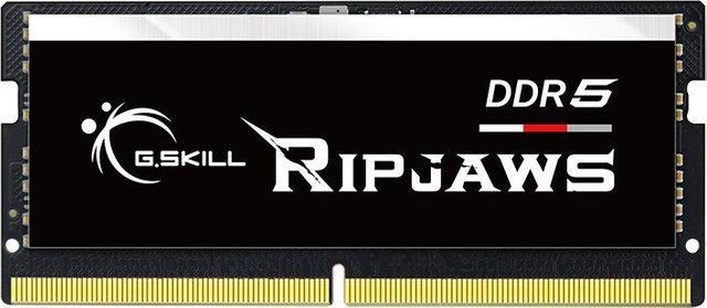 G.Skill Ripjaws DDR5 SO DIMM Arbeitsspeicher 32GB 4800 MHz PC5-38400 Schwarz - Bild 1