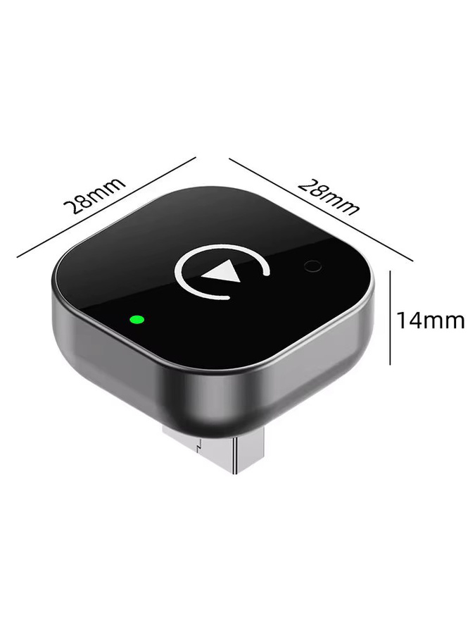 uhulamb Kabelloser CarPlay und Android Auto Adapter mit USB-C Anschluss für Plug & Play Konvertierung von kabelgebunden auf kabellos - Bild 6
