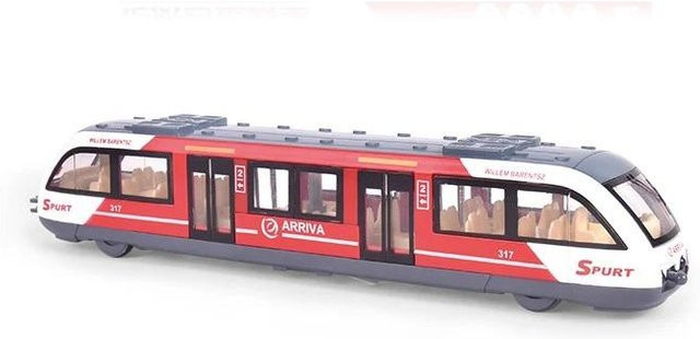 Binchi Keji Travel Metro Akustooptischen Rebound Simulation Modell, Metall, 1:64, ab 4 Jahren - Bild 1
