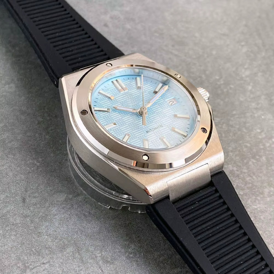 Tandorio Armbanduhr Automatik, Edelstahl, 40 mm, Herren, Blau - Bild 3
