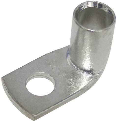Weidmüller Rohrkabelschuh KWN-M12/-35 90 in Silber, 90° Winkel, M12, 35mm², Loch-Ø: 13mm, 100 Stück - Bild 1