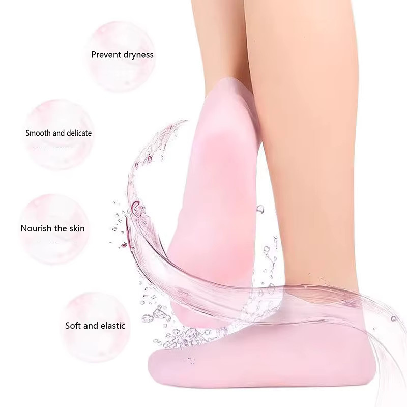 HNKMP Silikonsocken, feuchtigkeitsspendende Gel-Socken, Unisex - Bild 1
